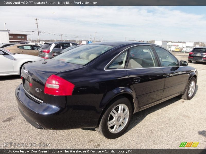 Ming Blue Pearl / Melange 2000 Audi A6 2.7T quattro Sedan