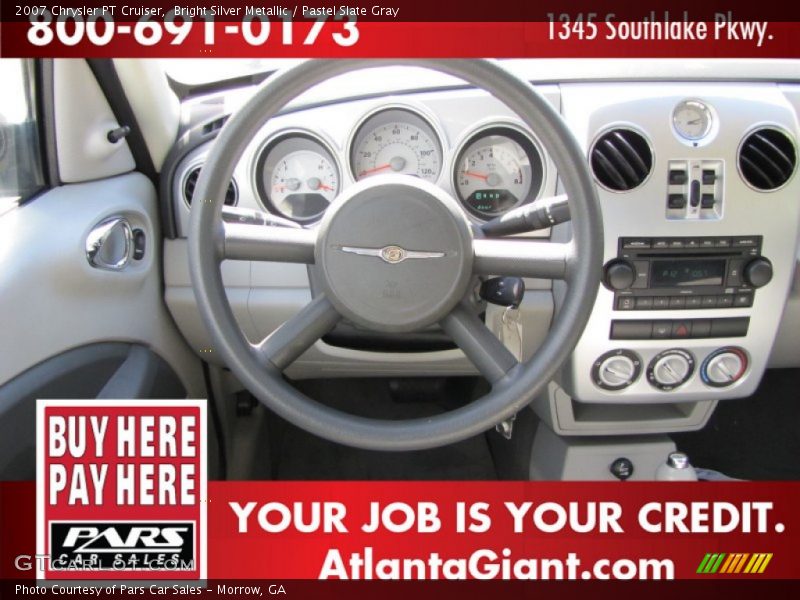 Bright Silver Metallic / Pastel Slate Gray 2007 Chrysler PT Cruiser