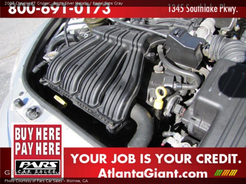 Bright Silver Metallic / Pastel Slate Gray 2007 Chrysler PT Cruiser