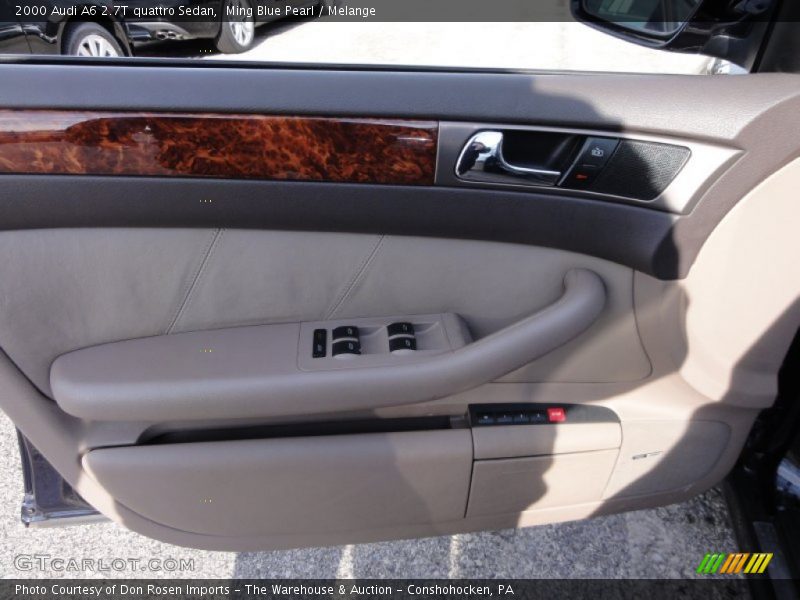 Ming Blue Pearl / Melange 2000 Audi A6 2.7T quattro Sedan