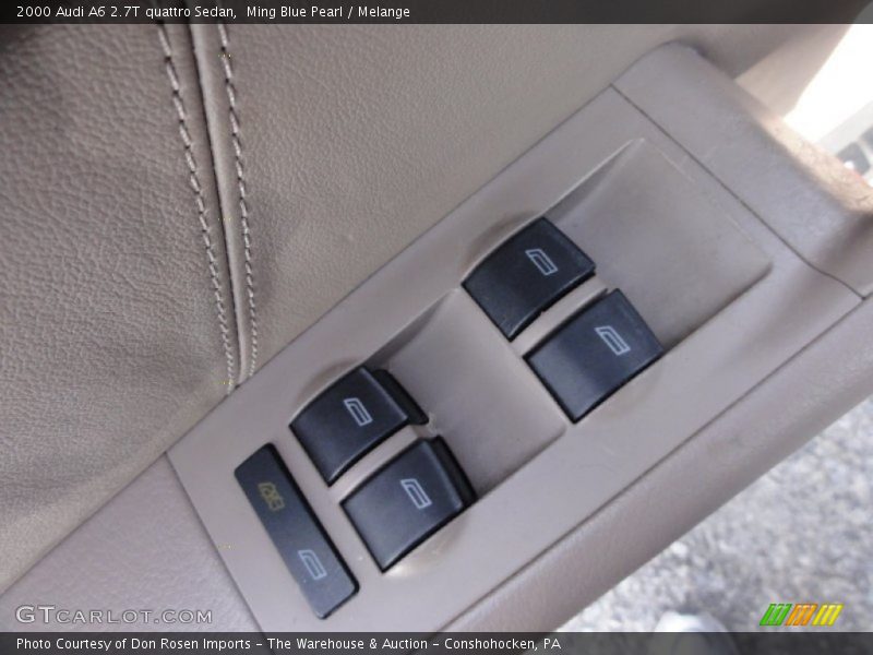 Ming Blue Pearl / Melange 2000 Audi A6 2.7T quattro Sedan