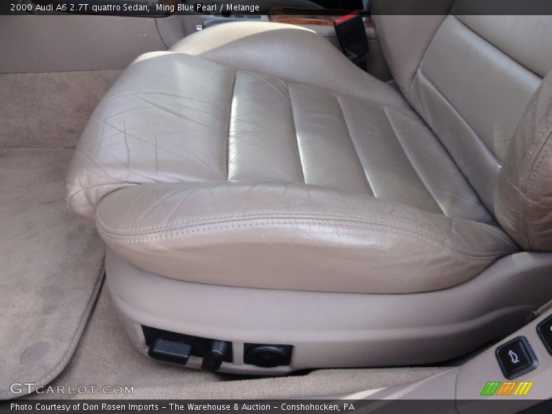 Ming Blue Pearl / Melange 2000 Audi A6 2.7T quattro Sedan
