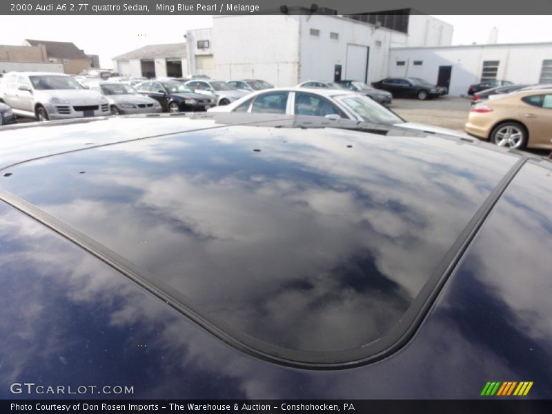 Ming Blue Pearl / Melange 2000 Audi A6 2.7T quattro Sedan
