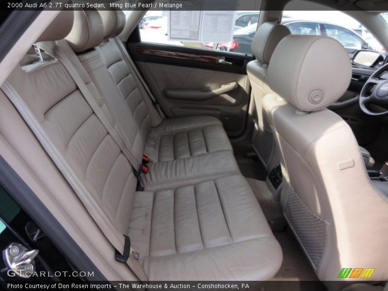 Ming Blue Pearl / Melange 2000 Audi A6 2.7T quattro Sedan