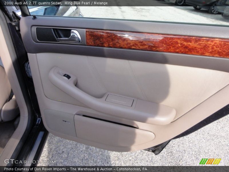 Ming Blue Pearl / Melange 2000 Audi A6 2.7T quattro Sedan