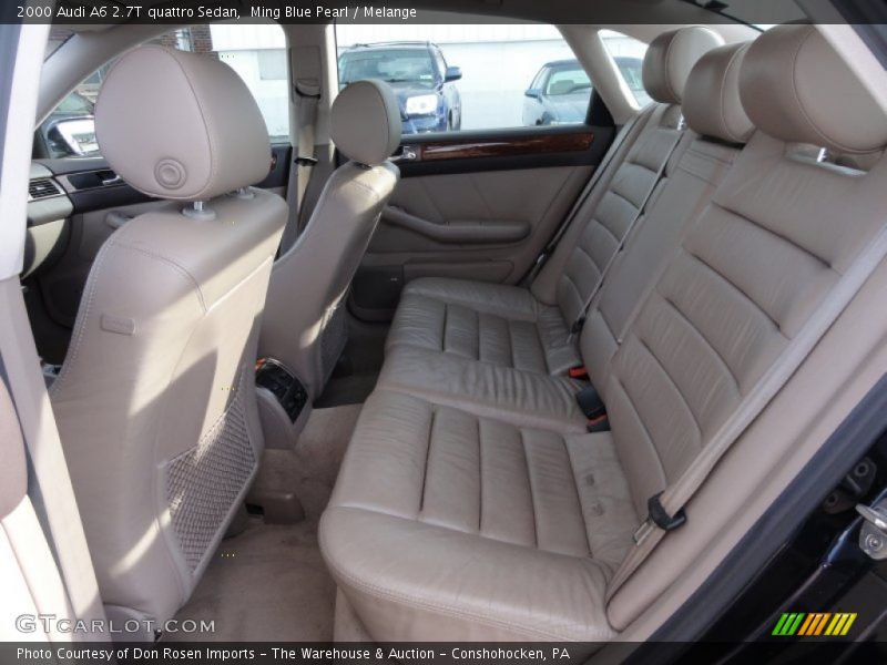 Ming Blue Pearl / Melange 2000 Audi A6 2.7T quattro Sedan