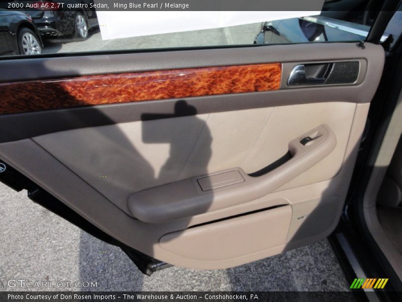 Ming Blue Pearl / Melange 2000 Audi A6 2.7T quattro Sedan