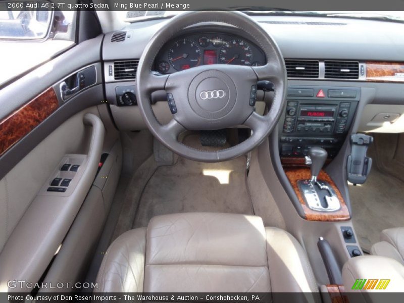 Ming Blue Pearl / Melange 2000 Audi A6 2.7T quattro Sedan