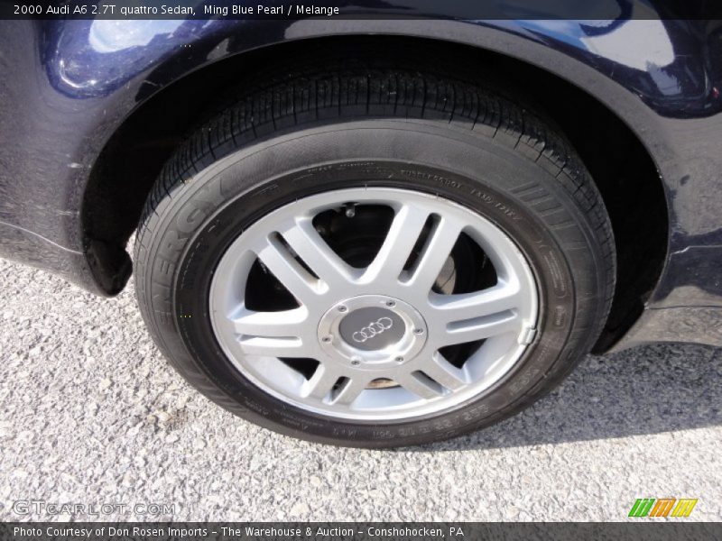 Ming Blue Pearl / Melange 2000 Audi A6 2.7T quattro Sedan