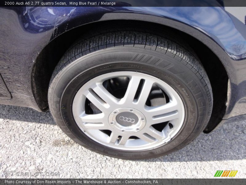 Ming Blue Pearl / Melange 2000 Audi A6 2.7T quattro Sedan