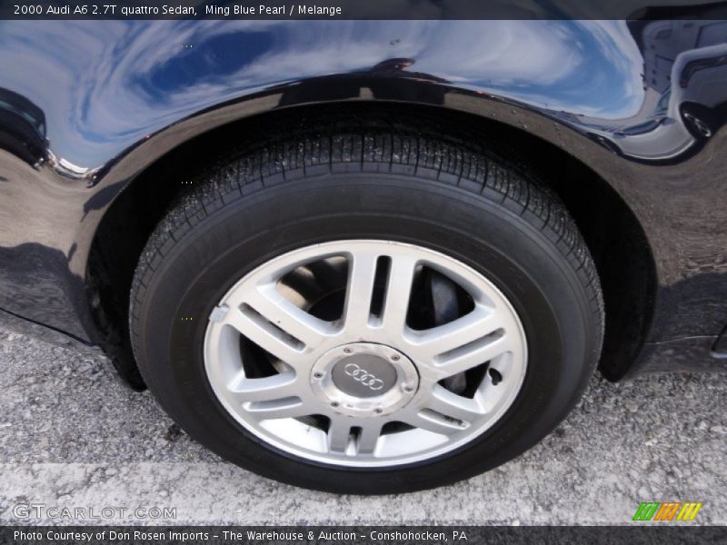 Ming Blue Pearl / Melange 2000 Audi A6 2.7T quattro Sedan