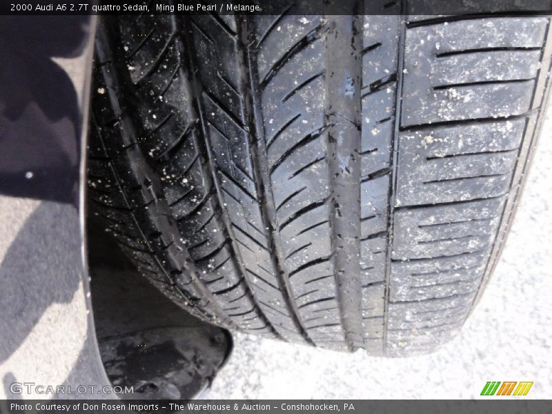 Ming Blue Pearl / Melange 2000 Audi A6 2.7T quattro Sedan