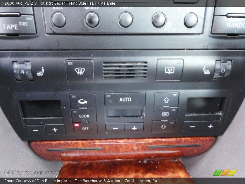 Ming Blue Pearl / Melange 2000 Audi A6 2.7T quattro Sedan