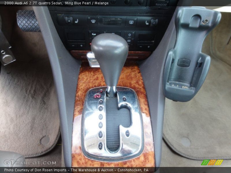 Ming Blue Pearl / Melange 2000 Audi A6 2.7T quattro Sedan
