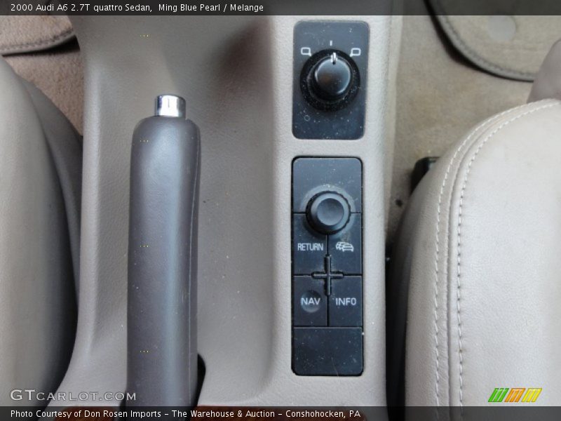 Ming Blue Pearl / Melange 2000 Audi A6 2.7T quattro Sedan