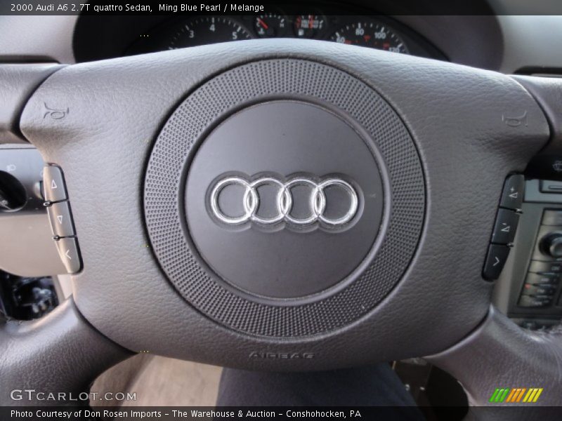 Ming Blue Pearl / Melange 2000 Audi A6 2.7T quattro Sedan