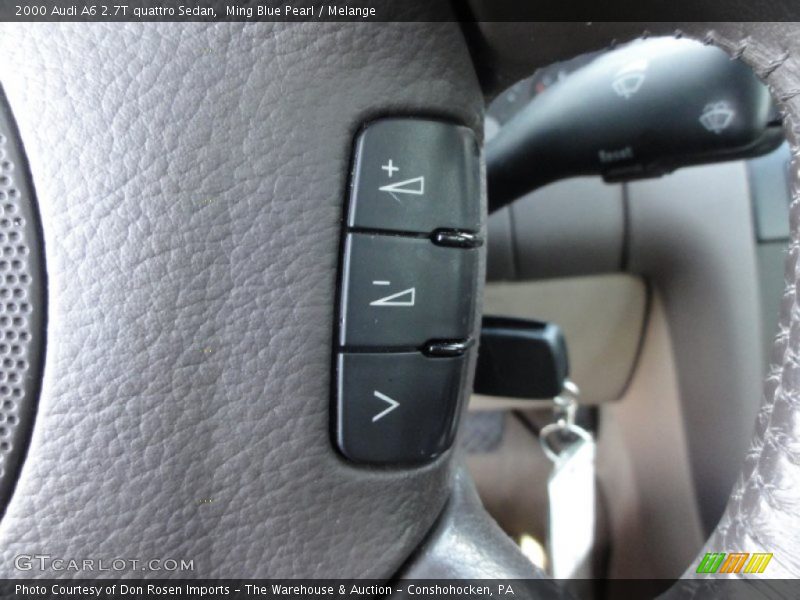 Ming Blue Pearl / Melange 2000 Audi A6 2.7T quattro Sedan