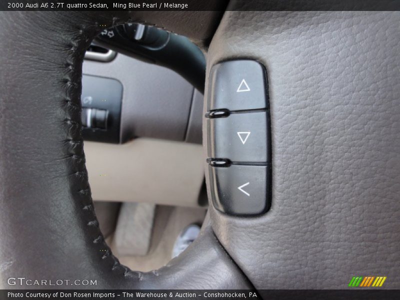 Ming Blue Pearl / Melange 2000 Audi A6 2.7T quattro Sedan