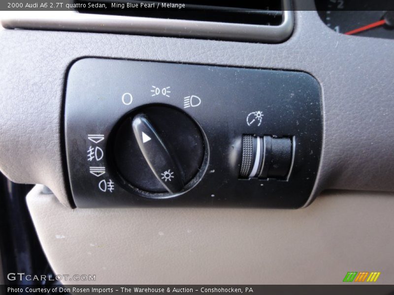 Ming Blue Pearl / Melange 2000 Audi A6 2.7T quattro Sedan