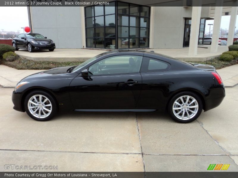  2012 G 37 Journey Coupe Black Obsidian