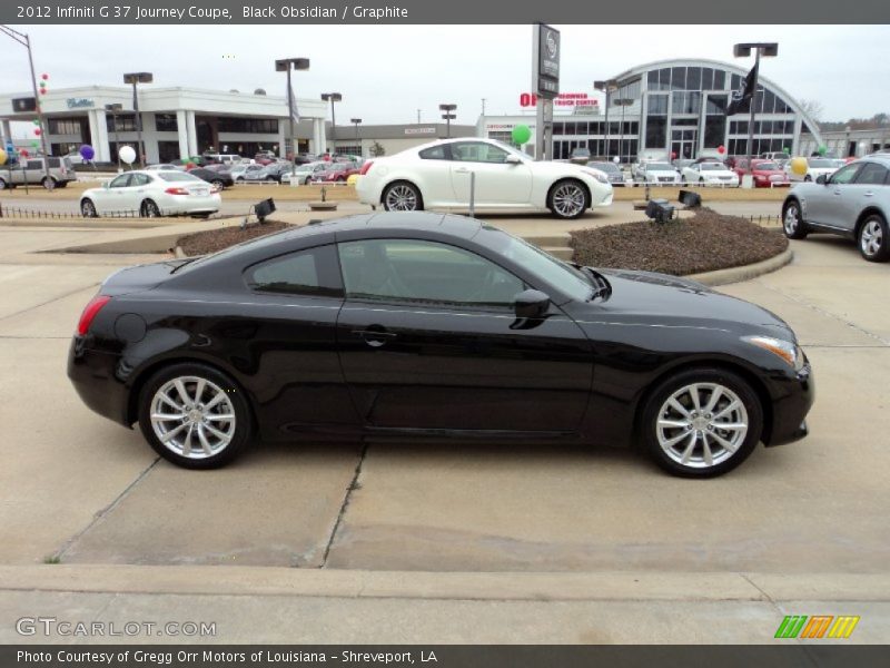 Black Obsidian / Graphite 2012 Infiniti G 37 Journey Coupe