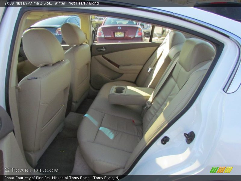 Winter Frost Pearl / Blond 2009 Nissan Altima 2.5 SL