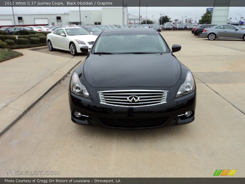 Black Obsidian / Graphite 2012 Infiniti G 37 Journey Coupe
