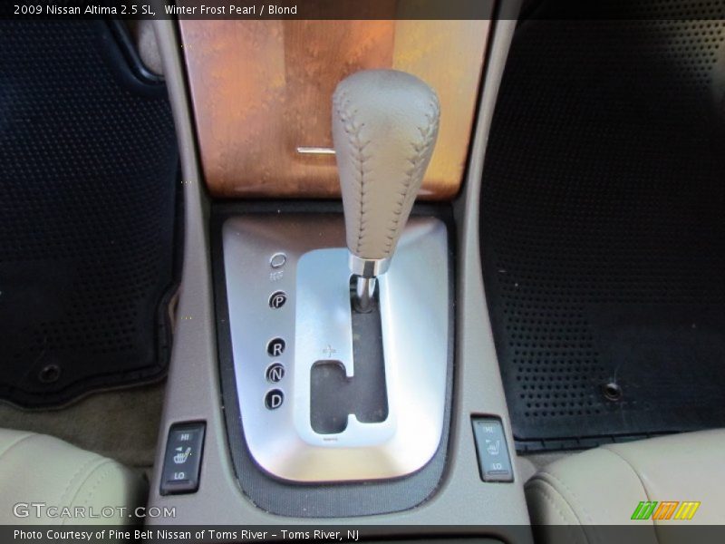Winter Frost Pearl / Blond 2009 Nissan Altima 2.5 SL