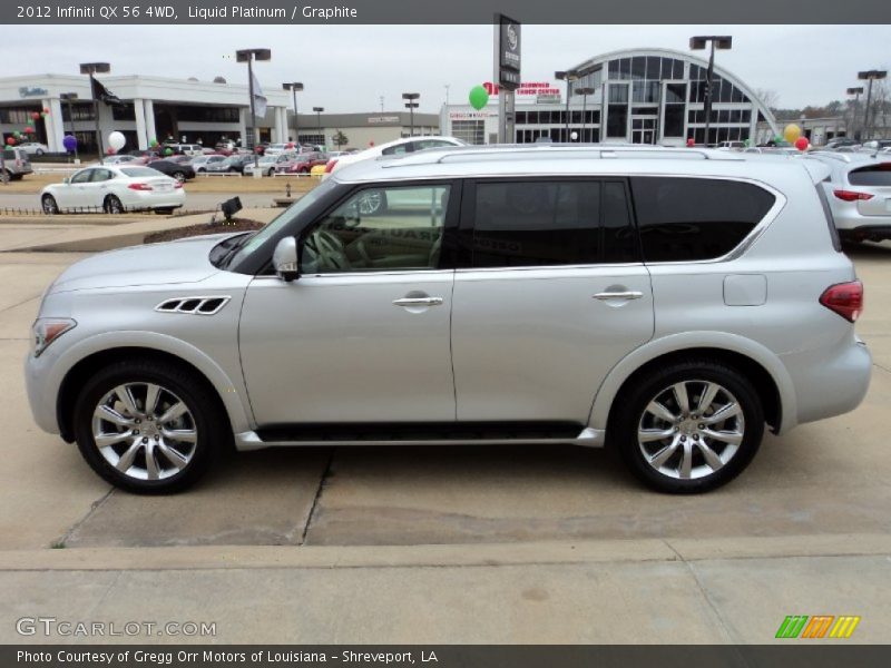  2012 QX 56 4WD Liquid Platinum