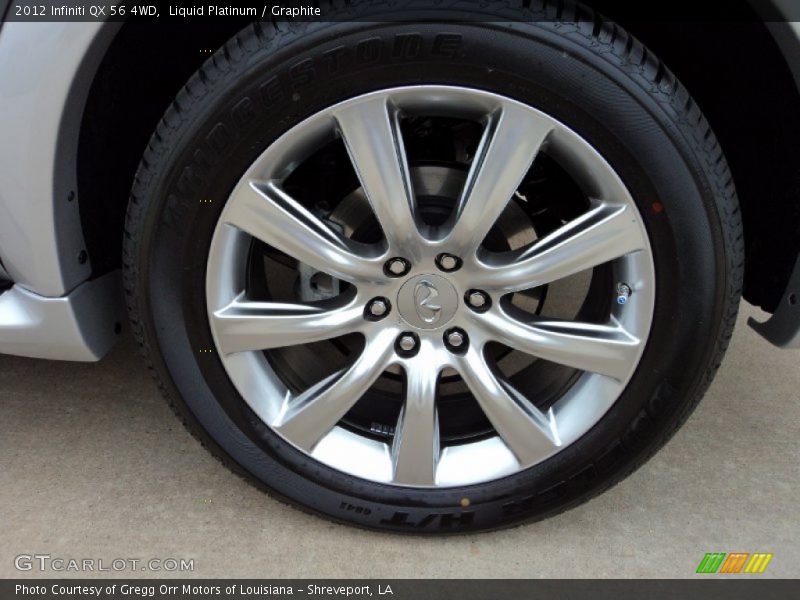  2012 QX 56 4WD Wheel