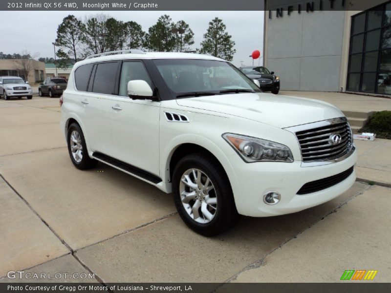 Front 3/4 View of 2012 QX 56 4WD