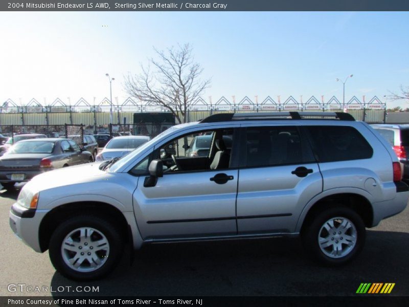 Sterling Silver Metallic / Charcoal Gray 2004 Mitsubishi Endeavor LS AWD