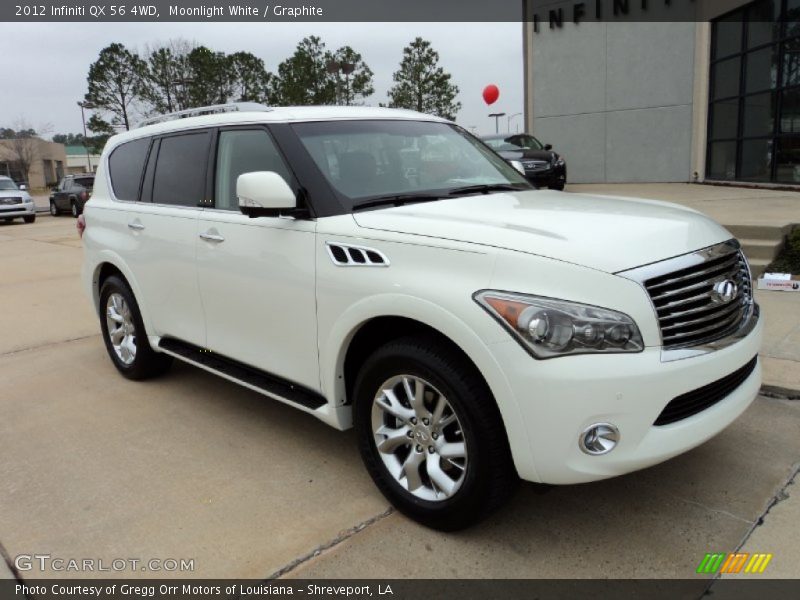 Front 3/4 View of 2012 QX 56 4WD