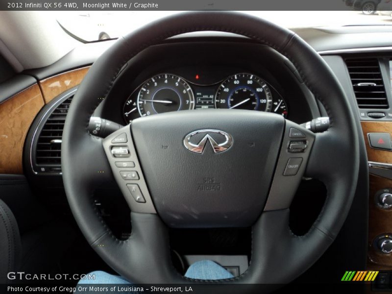  2012 QX 56 4WD Steering Wheel