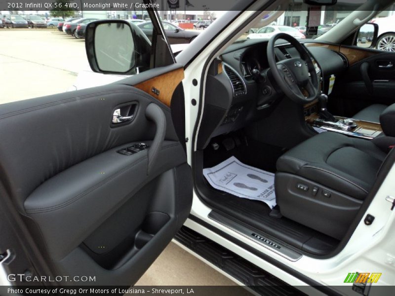  2012 QX 56 4WD Graphite Interior
