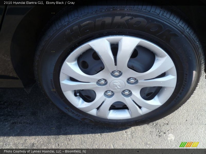 Ebony Black / Gray 2010 Hyundai Elantra GLS