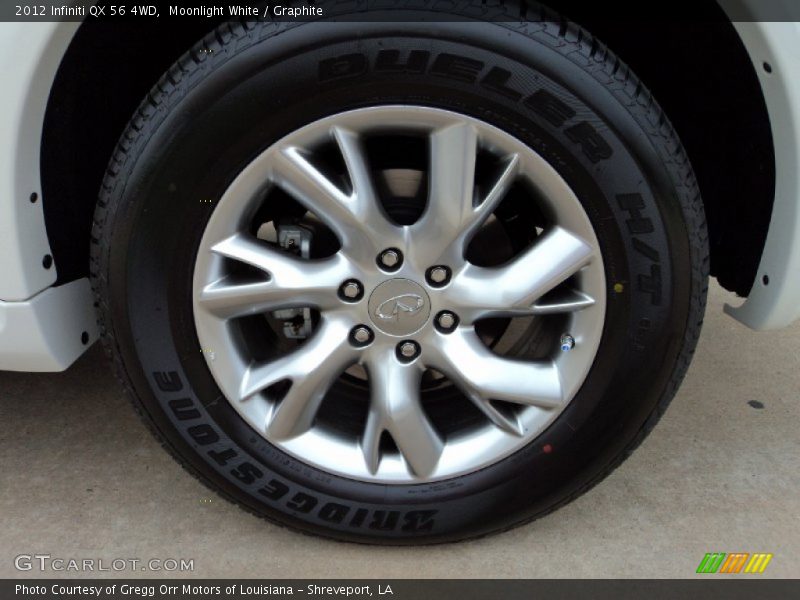  2012 QX 56 4WD Wheel