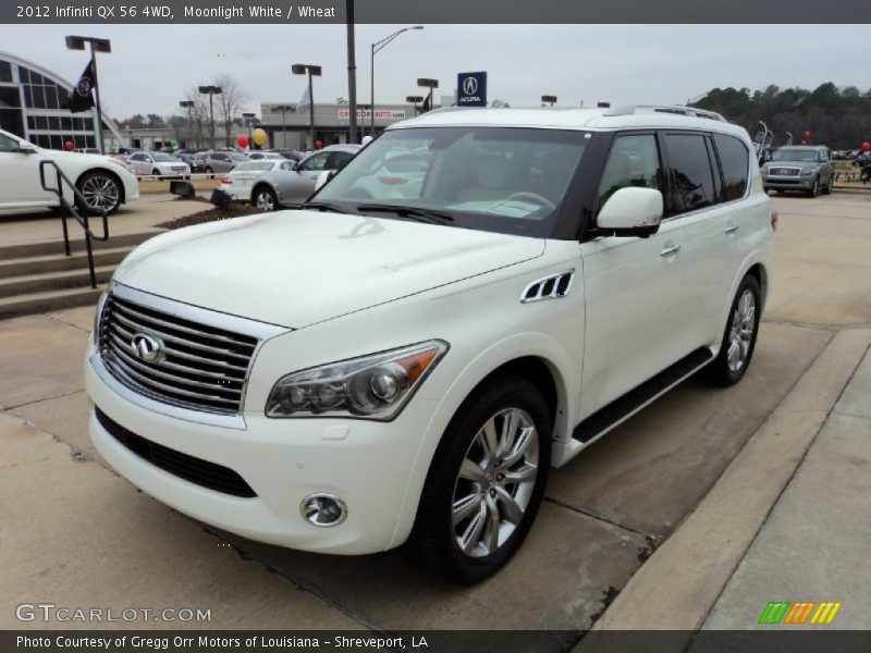 Front 3/4 View of 2012 QX 56 4WD