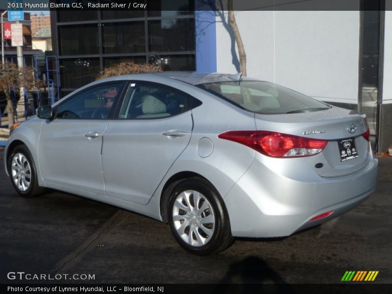 Radiant Silver / Gray 2011 Hyundai Elantra GLS