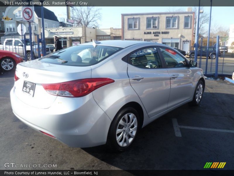 Radiant Silver / Gray 2011 Hyundai Elantra GLS