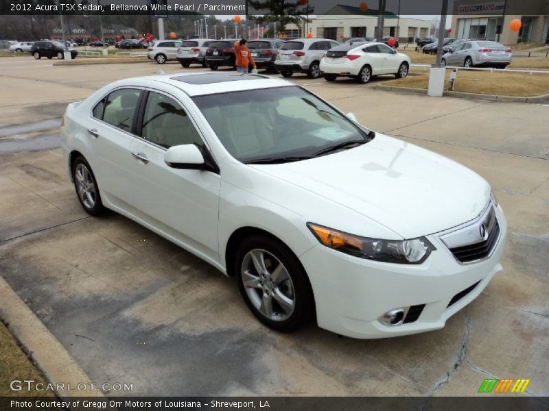 Bellanova White Pearl / Parchment 2012 Acura TSX Sedan