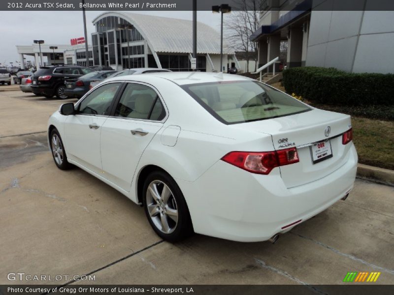 Bellanova White Pearl / Parchment 2012 Acura TSX Sedan