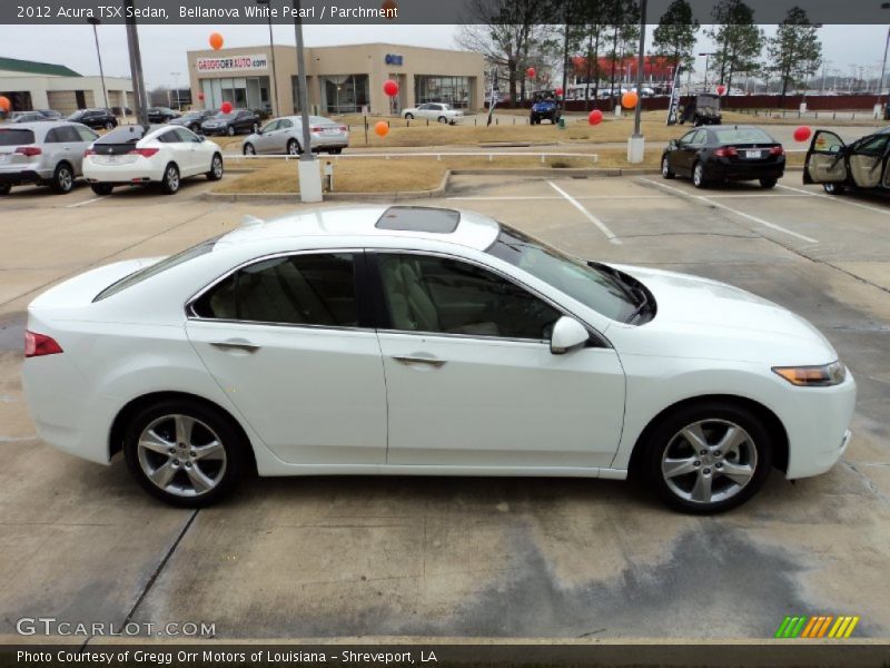 Bellanova White Pearl / Parchment 2012 Acura TSX Sedan