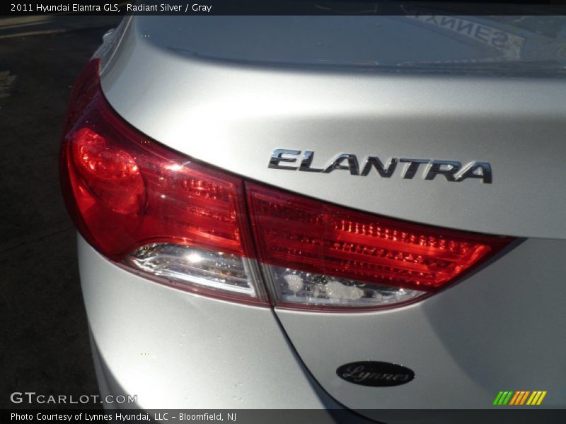Radiant Silver / Gray 2011 Hyundai Elantra GLS