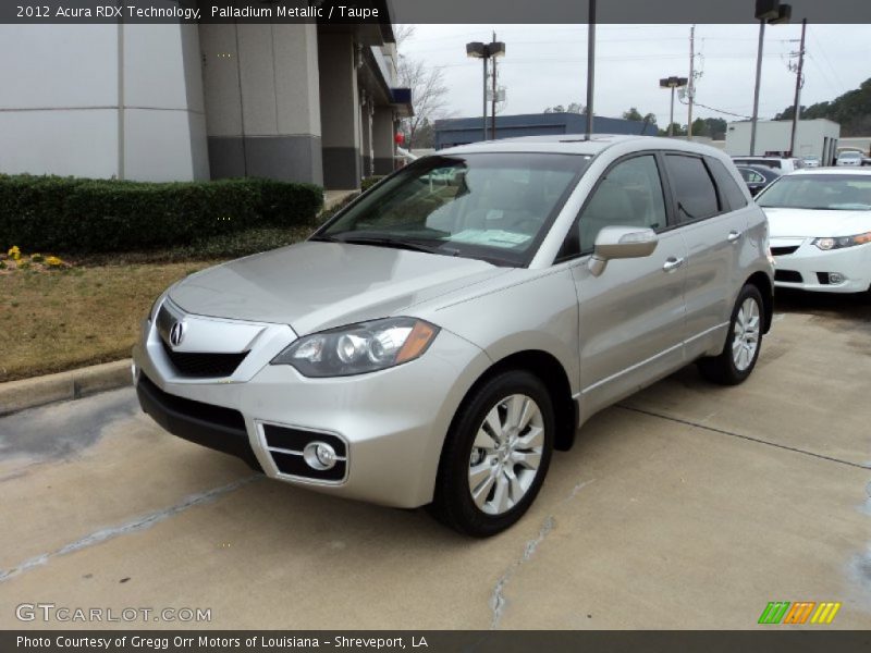 Palladium Metallic / Taupe 2012 Acura RDX Technology