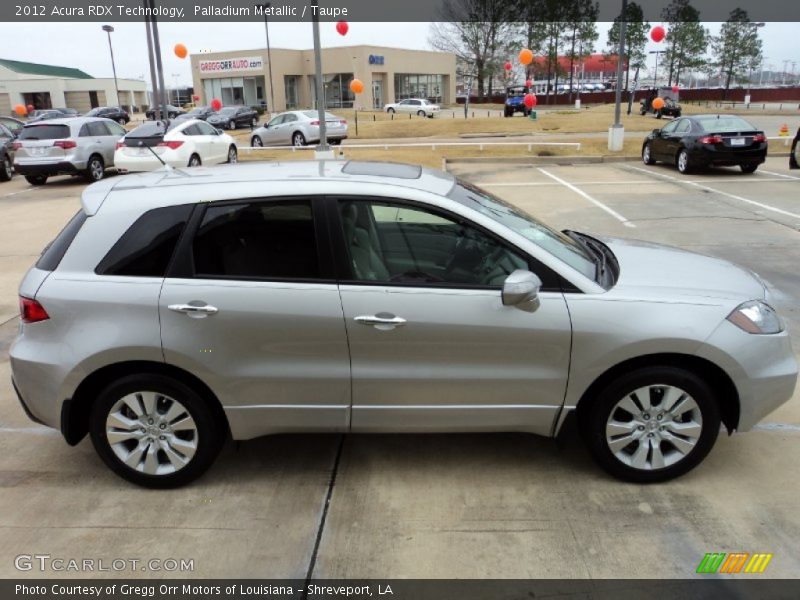 Palladium Metallic / Taupe 2012 Acura RDX Technology