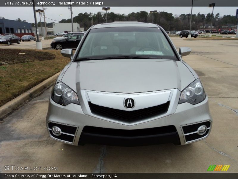 Palladium Metallic / Taupe 2012 Acura RDX Technology