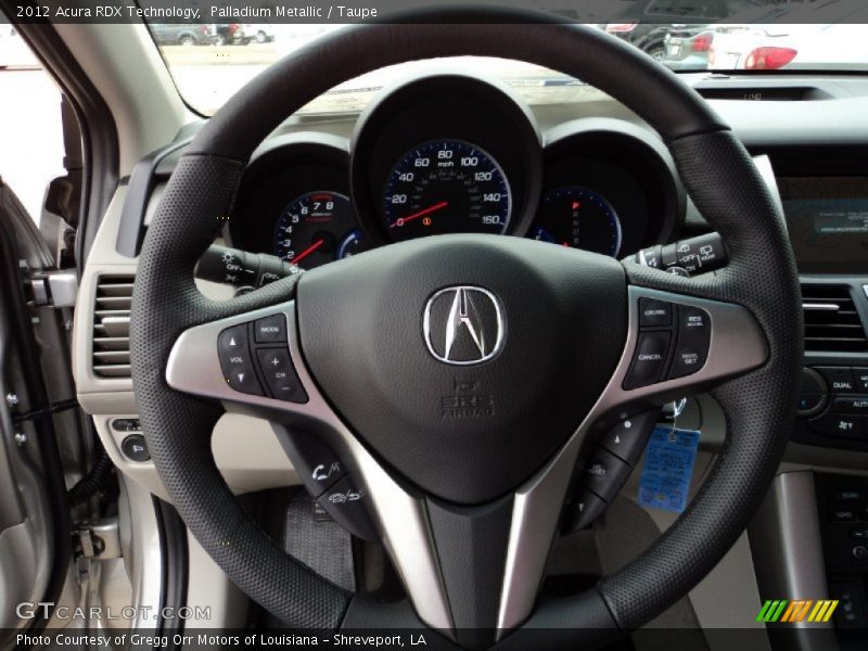  2012 RDX Technology Steering Wheel