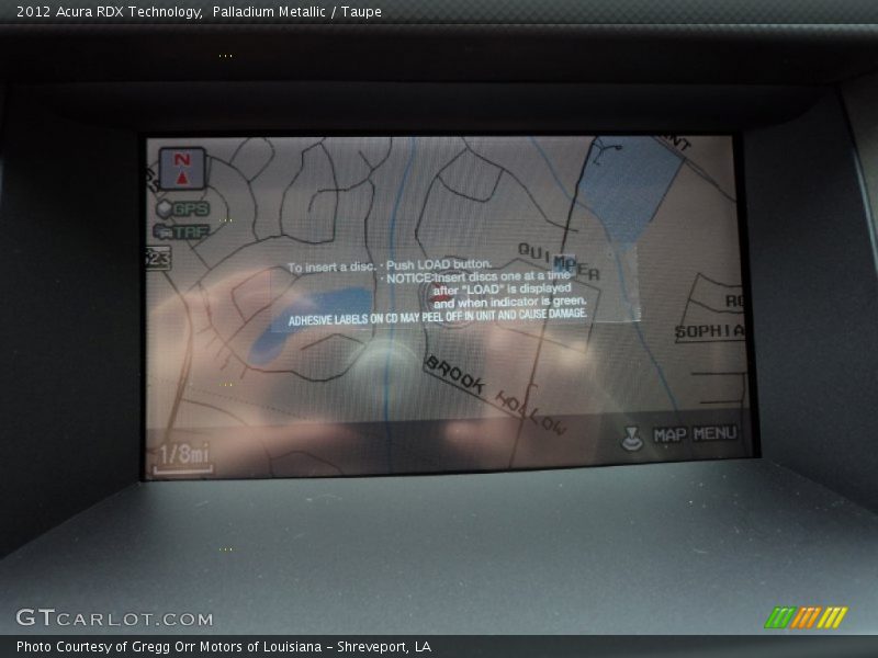 Palladium Metallic / Taupe 2012 Acura RDX Technology