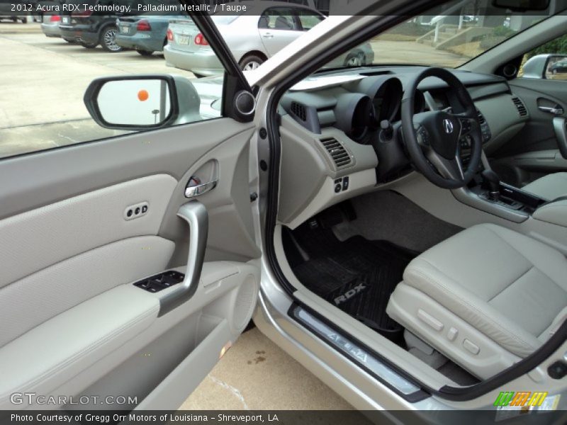 Palladium Metallic / Taupe 2012 Acura RDX Technology